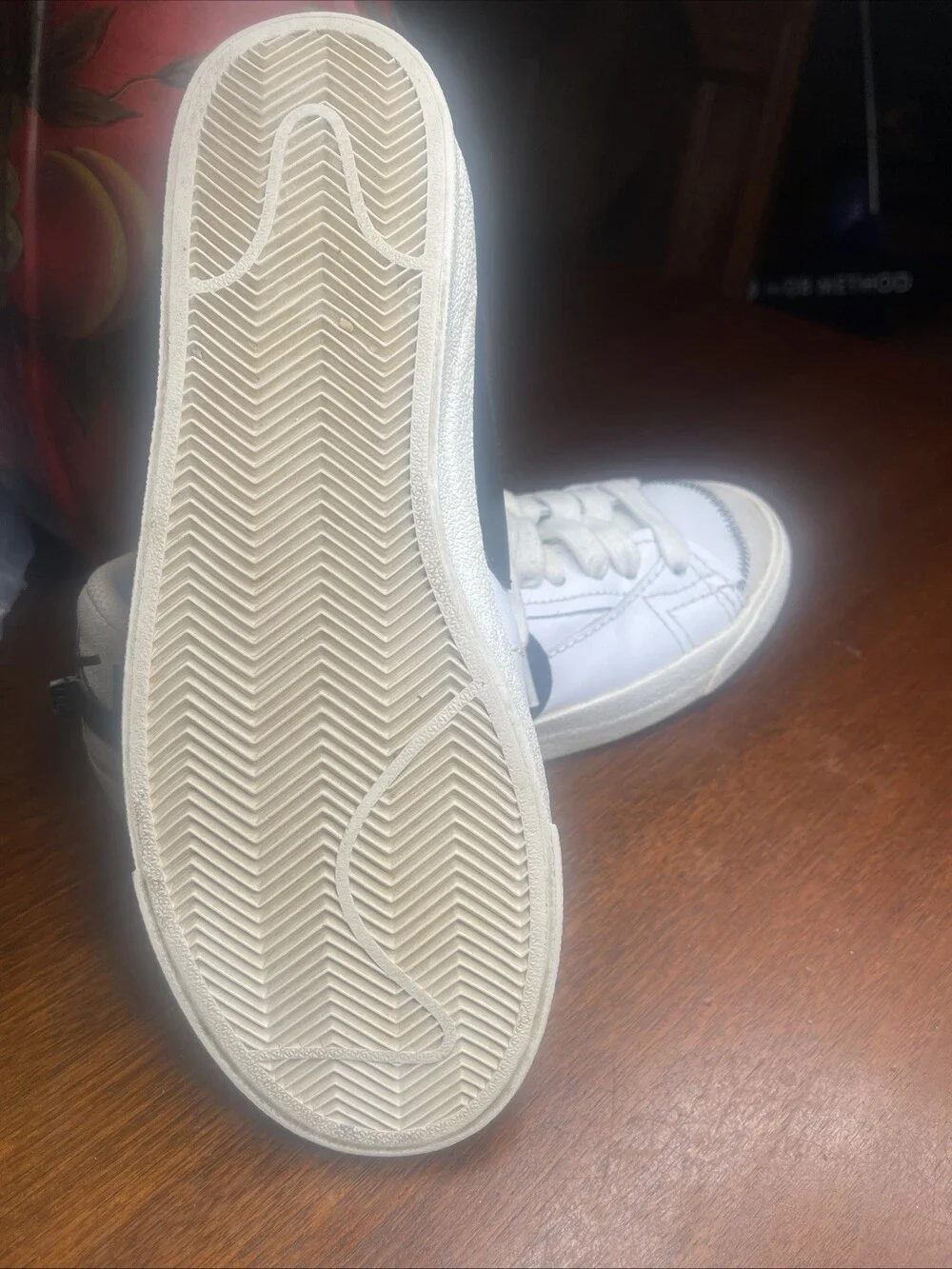 Nike Womens Blazer Low 77 Jumbo DQ1470-101 White Casual Shoes Sneakers Size 10M